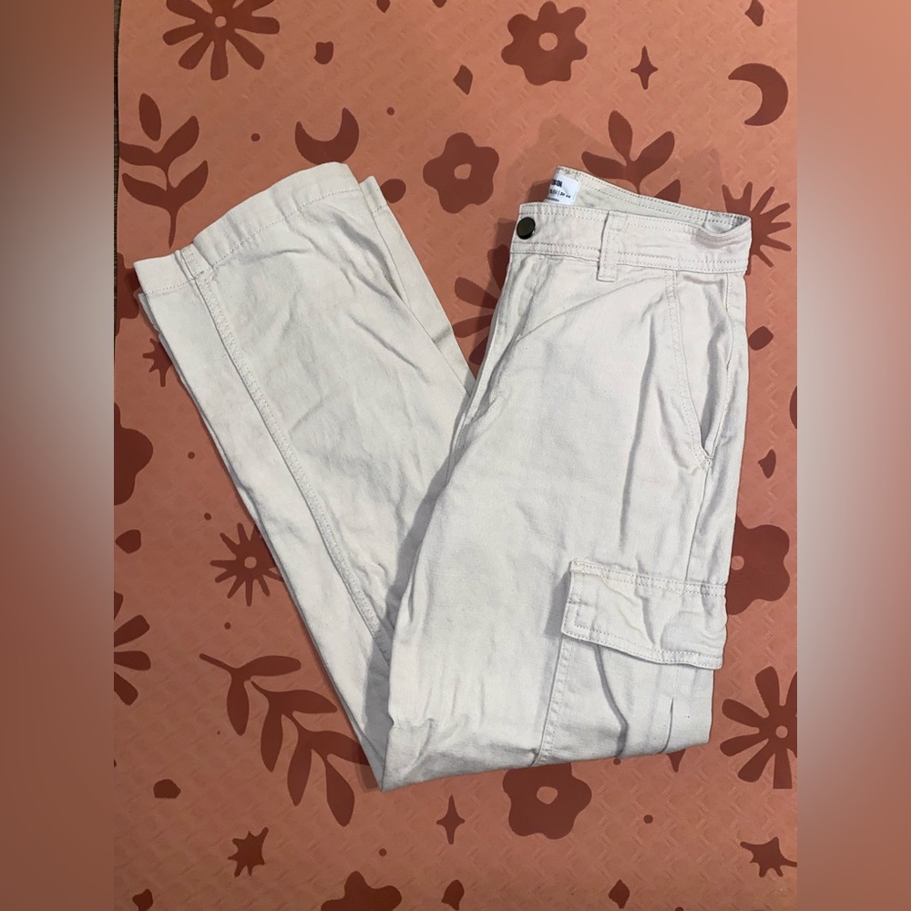 Cotton On Cream/Beige Cargo Pants